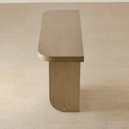 Jamil Ash Oak Veneer Console Table