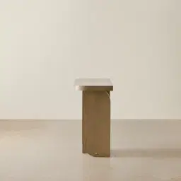 Jamil Ash Oak Veneer Console Table