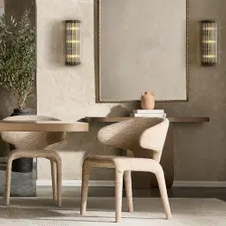 Jamil Ash Oak Veneer Console Table