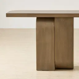 Jamil Ash Oak Veneer Console Table