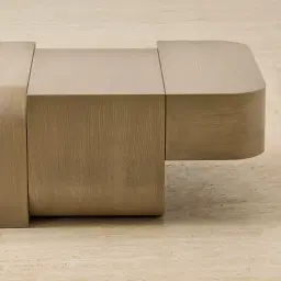 Jamil Ash Oak Veneer Coffee Table