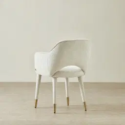 Adrianna Fusion Grey Woven Fabric Dining Chair