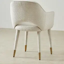 Adrianna Fusion Grey Woven Fabric Dining Chair