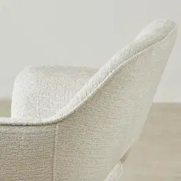 Adrianna Fusion Grey Woven Fabric Dining Chair