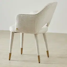 Adrianna Fusion Grey Woven Fabric Dining Chair