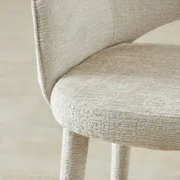 Adrianna Fusion Grey Woven Fabric Dining Chair