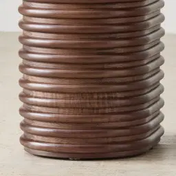 Ophelia Smoky Walnut Veneer Console Table