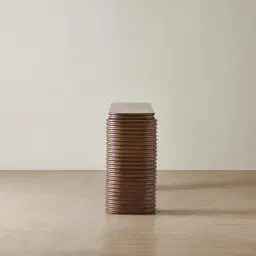 Ophelia Smoky Walnut Veneer Console Table