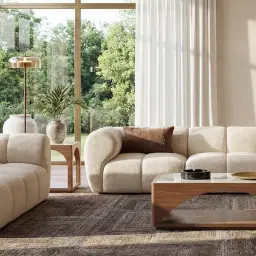 Alina Wooden Metal Floor Lamp
