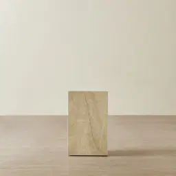 Santorini Taj Mahal Sintered Stone Short Plinth 30x30x50cm