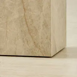 Santorini Taj Mahal Sintered Stone High Plinth 35x35x90cm