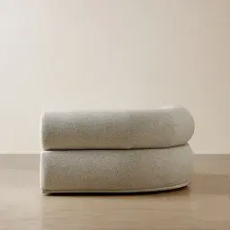 Pebbla Slate Grey Fabric Wedge Corner Module