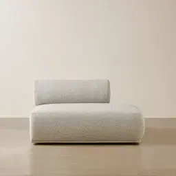 Pebbla Slate Grey Fabric Right Terminal