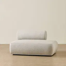 Pebbla Slate Grey Fabric Right Terminal