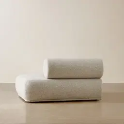 Pebbla Slate Grey Fabric Right Terminal