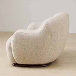 Serena Dusty Beige Fabric Occasional Chair