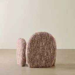 Bohdi Auburn Red Woven Fabric Occasional Chair