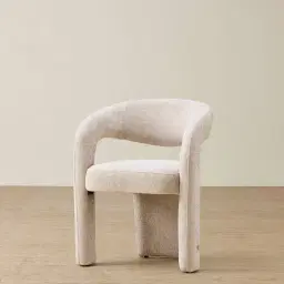 Lyra Tuscan Sand Fabric Dining Chair