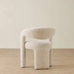 Lyra Tuscan Sand Fabric Dining Chair