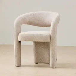 Lyra Tuscan Sand Fabric Dining Chair