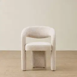 Lyra Tuscan Sand Fabric Dining Chair