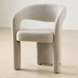 Lyra Slate Grey Fabric Dining Chair