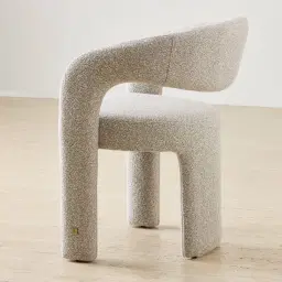 Lyra Slate Grey Fabric Dining Chair