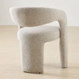 Lyra Slate Grey Fabric Dining Chair