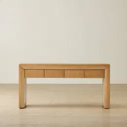 Salvador Light Oak Veneer Console Table