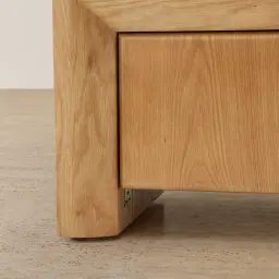 Salvador Light Oak Veneer Entertainment Unit
