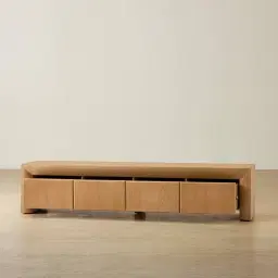 Salvador Light Oak Veneer Entertainment Unit
