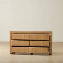 Salvador Light Oak Veneer Dresser