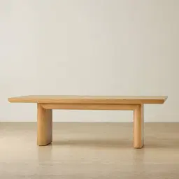 Salvador Light Oak Veneer Dining Table 240x120cm