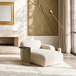 Camden Port Laurent Marble Side Table