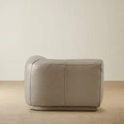 Crosby Myrtle Grey Leather Corner Module