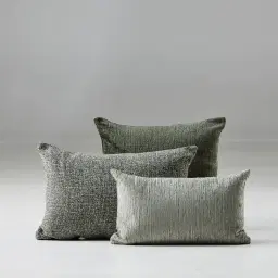 Green Chenille Fabric Cushion 50x50