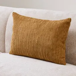 Canola Yellow Chenille Fabric Cushion 40x60