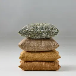 Canola Yellow Chenille Fabric Cushion 30x50