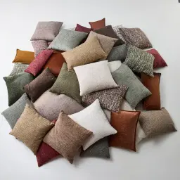 Dijon Mustard Woven Fabric Cushion 40x60