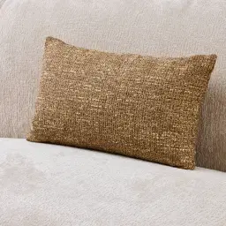 Dijon Mustard Woven Fabric Cushion 30x50