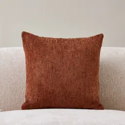 Caramel Chenille Cushion 50x50