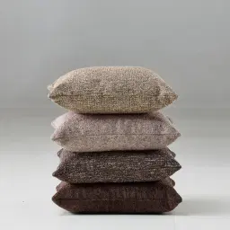 Belgian Chocolate Chenille Cushion 40x60
