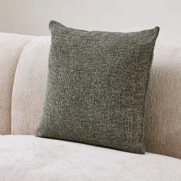 Hunter Green Woven Fabric Cushion 50x50