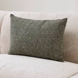 Hunter Green Woven Fabric Cushion 40x60