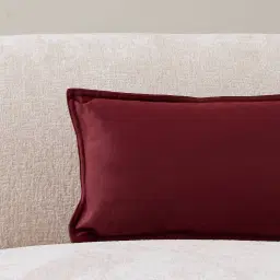 Bordeaux Red Velveteen Cushion 30x50