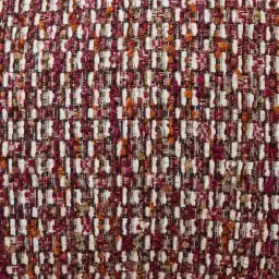 Sangria Red Woven Fabric Cushion 30x50