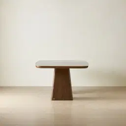 Dunstan Smoky Walnut Veneer Rectangular Dining Table - 240x120cm