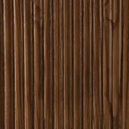 Terra Linea Amber Brown Ash Veneer Console Table