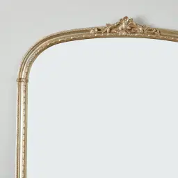 Cornelia Antique Champagne Gold Arched Mirror