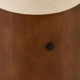 Harlem Wooden Table Lamp 55cm